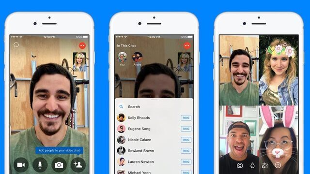 Ứng dụng gọi video nhóm Facebook Messenger
